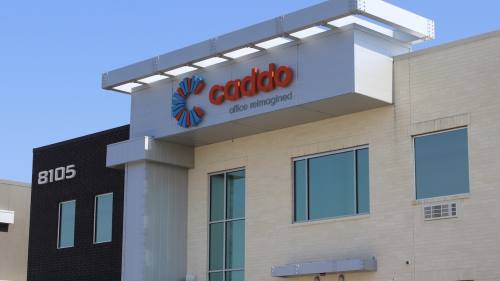 The first Caddo Office in Plano is located at 8105 Rasor Blvd. (Erick Pirayesh/Community Impact Newspaper)