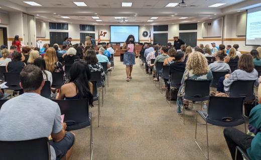 Lake Travis ISD board of trustees meeting
