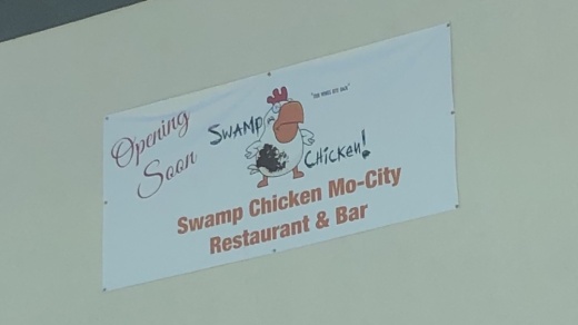Swamp Chicken Mo-City Restaurant & Bar is expected to open on Hwy. 6 in Missouri City in late September. (Amanda Feldott/Community Impact Newspaper)