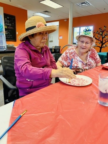 Seniors have the opportunity to participate in various activities at the social club. (Courtesy BuSY Day Senior Club)