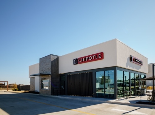 A new Chipotle location opened in Chandler last week with a pickup lane. (Courtesy Chipotle)