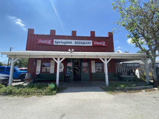 The Springhill Restaurant was named for its proximity to Spring Hill Lane. (Brooke Sjoberg/Community Impact Newspaper)