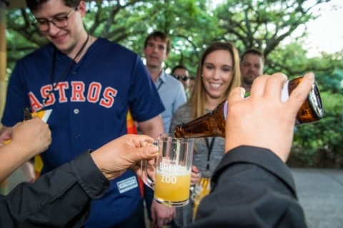 The Houston Zoo is hosting a craft-beer gathering in September. (Courtesy Houston Zoo)