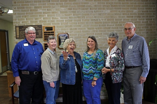 From left: The Williamson County Retired Teachers Association officer include Mike Meyer, Pam Schulz, Sue Duncan, Arlene David, Barbara Johnson and Gene Stokes. (Courtesy Sue Duncan)