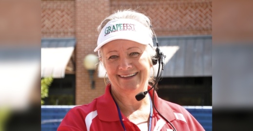 Gayle Hall was known by friends, family and the community for having a tremendous pride in her hometown. (Courtesy LuAnn Chapman Gatts)