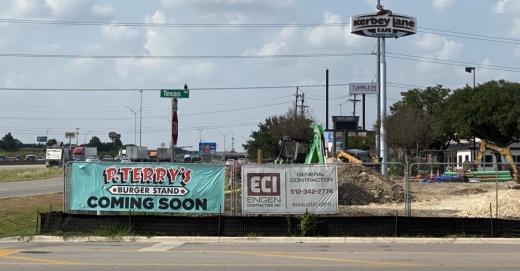 P. Terry's Burger Stand is coming to Round Rock at 2201 I-35, although an opening date has not been announced. (Brooke Sjoberg/Community Impact Newspaper)