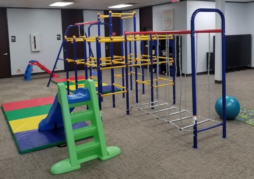 The new Action Behavior Centers in Humble features a playground for children on the autism spectrum. (Courtesy of Action Behavior Centers)
