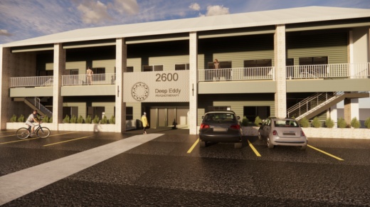 A rendering shows the new Deep Eddy Psychotherapy office coming to Southwest Austin. (Courtesy of Deep Eddy Psychotherapy)