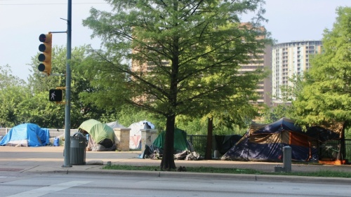 The city of Austin this summer cleared four unregulated homeless encampments and shifted dozens of residents into shelters. (Ben Thompson/Community Impact Newspaper)
