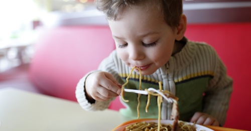 Many restaurants in Katy offer deals on free or discounted kids' meals. (Photo courtesy Canva)