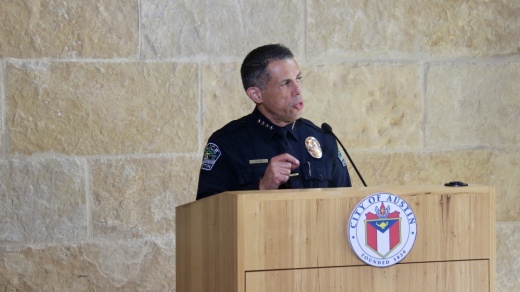 APD interim Chief Joseph Chacon was named as Austin's next police chief Sept. 22, pending City Council confirmation. (Ben Thompson/Community Impact Newspaper)