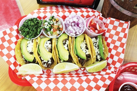 The eatery serves authentic Mexican foods such as tacos, quesadillas and tortas. (Carina Smith/Community Impact Newspaper)
