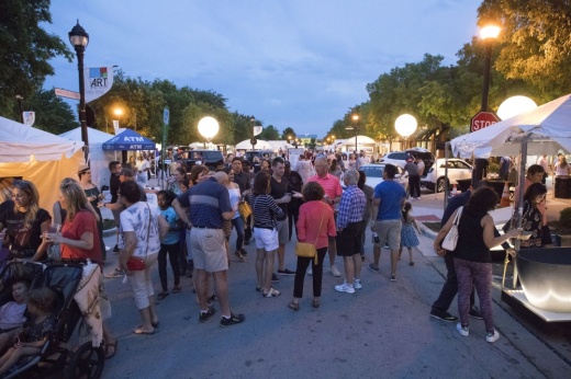 Artists’ work will be available to view and buy, along with live entertainment, food and drinks at Art in the Square in Southlake. (Courtesy Art in the Square)