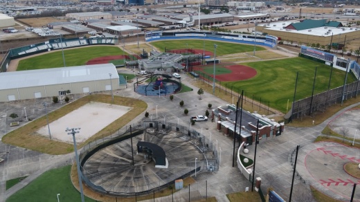 Big League Dreams will reopen in December with updated turf, seating, nets, fencing, graphics and other upgrades. (Courtesy city of League City)