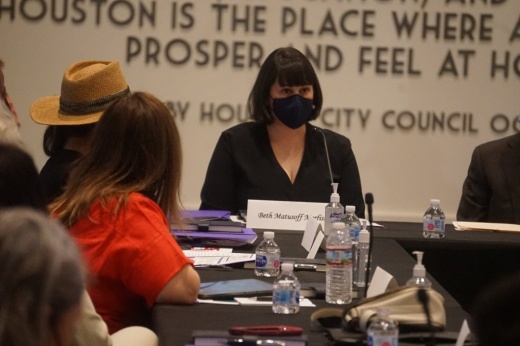 Matusoff Merfish said the women's commission has four main responsibilities: advising the mayor and city council on policies pertaining to women, generating policy proposals for issues concerning women, alerting the mayor and city council to overlooked problems concerning women, and communicating city initiatives concerning women back to communities. (Courtesy University of Houston-Clear Lake)