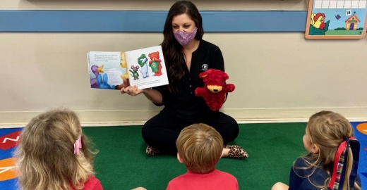 The price of child care tuition in some areas is comparable to tuition at a four-year university, according to the Workforce Solutions Rural Capital Area. (Courtesy Primrose Schools)