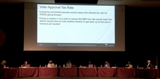Dripping Springs ISD board of trustees voted on their annual tax budget on Sept. 27. (Courtesy Dripping Springs ISD)