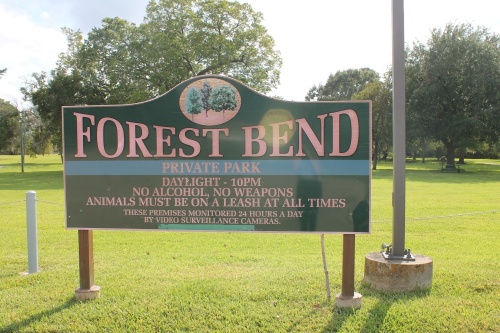 The Forest Bend Park detention basin project, estimated to cost $3.5 million, is nearing the end of its engineering phase. Once engineering is complete, construction is set to take about a year, Friendswood officials said. (Sierra Rozen/Community Impact Newspaper)