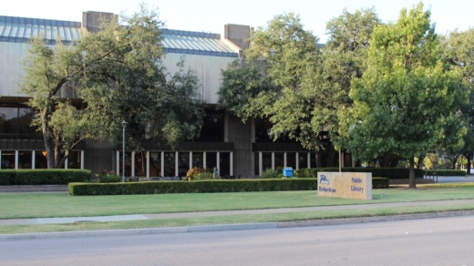 Richardson Public Library is one of the city buildings slated for improvements Proposition B is approved by voters. (William C. Wadsack/Community Impact Newspaper)