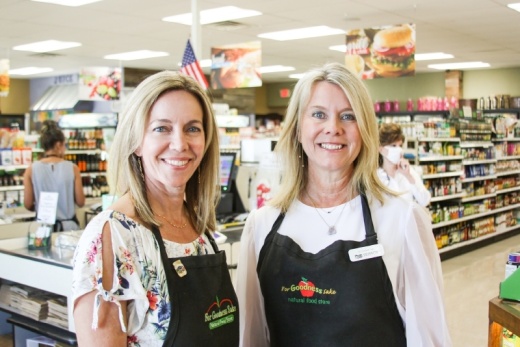 From left: Lauren Krock and Shannon Hanz own the shop. (Lauren Canterberry/Community Impact Newspaper)
