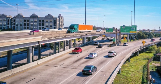 The North Houston Highway Improvement Project proposes widening parts of the highway and rerouting a segment through the East End. (Nathan Colbert/Community Impact Newspaper)