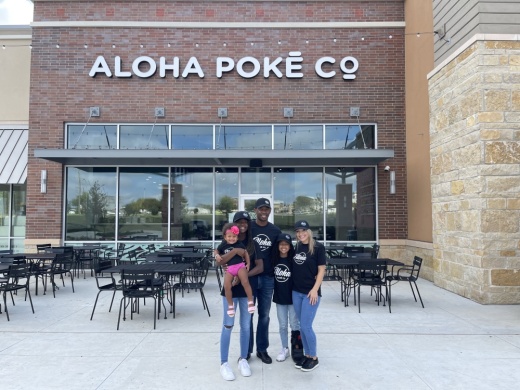 Amanda and Corey Tabb opened Aloha Poke Co. on Oct. 6. (Courtesy Aloha Poke Co.) 