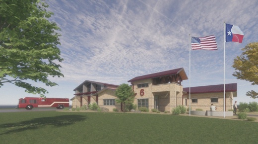 Construction for ESD 2 fire station No. 6 could begin as soon as Dec. 1. (Courtesy Travis County ESD No. 2)