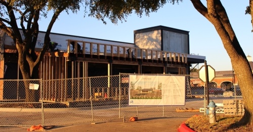 Renovation work is underway on the new Steve Fields' Steakhouse restaurant in Plano. (William C. Wadsack/Community Impact Newspaper)