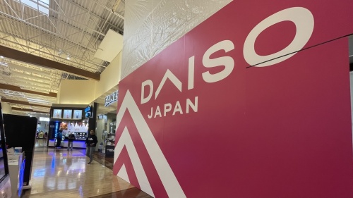 Daiso, a Japanese variety store, is coming soon to Grapevine Mills. (Sandra Sadek/Community Impact Newspaper)
