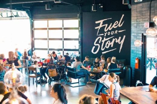 black rock coffee bar interior