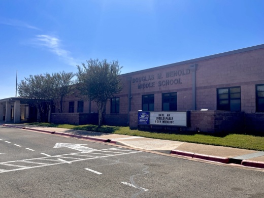 Proposition A of the Georgetown ISD bond package includes funding design work to repurpose Benold Middle School into an elementary school. (Eddie Harbour/Community Impact Newspaper)