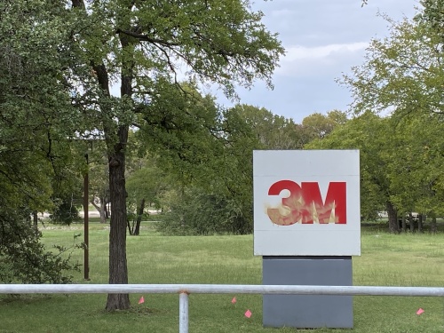 3M Company has other office parks to the north and south bordering a 5-acre property it intends to develop into office buildings. (Trent Thompson/Community Impact Newspaper)