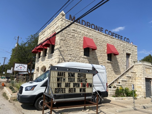 Madrone Coffee opened Oct. 2 in Southwest Austin. (Deeda Lovett/Community Impact Newspaper)