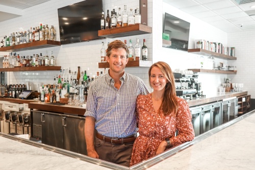 Dustin and Addie Teague are celebrating the 5-year anniversary of the River Oaks-based Relish Restaurant & Bar. (Courtesy Relish Restaurant & Bar) 