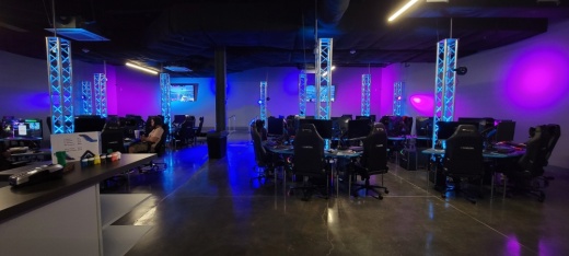 The Esports Cave interior photo