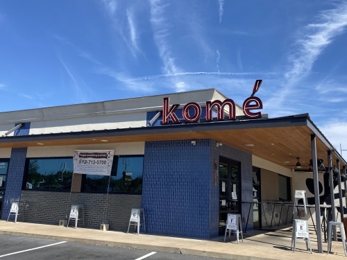 Photo of the Komé storefront