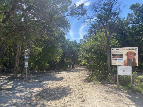 The second segment of the trail was split into two parts due to flood plain issues. The first part is expected to wrap up by the end of 2022.  (Courtesy Austin Public Works Department)