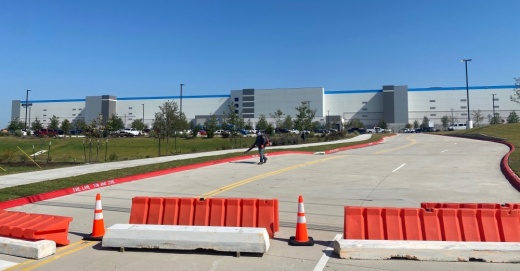 An Amazon Distribution center was recently opened in Pflugerville. (Brian Rash/Community Impact Newspaper)