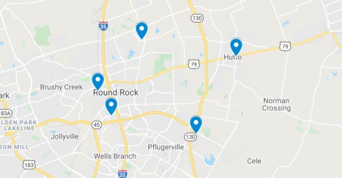 The following commercial projects have been filed through the Texas Department of Licensing and Regulation.  (Screenshot courtesy Google Maps)
