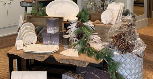 The Brookwood Community, a nonprofit educational, residential and entrepreneurial organization for adults with disabilities, opens the seasonal shop to sell a variety of handcrafted housewares, jewelry, food items, holiday gifts and poinsettias. (Courtesy Howard Hughes Corporation)