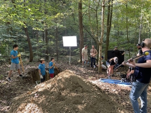"Camp Hideout" has been filming scenes in and around Franklin. (Courtesy Called Higher Studios)
