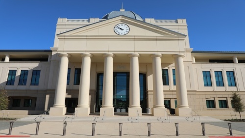 Denton County Administrative Courthouse front