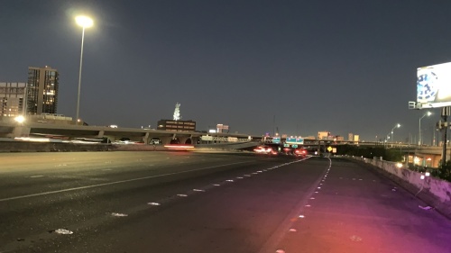 Construction on a ramp connecting Hwy. 59 to Loop 610 northbound is now complete. (Courtesy Texas Department of Transportation)