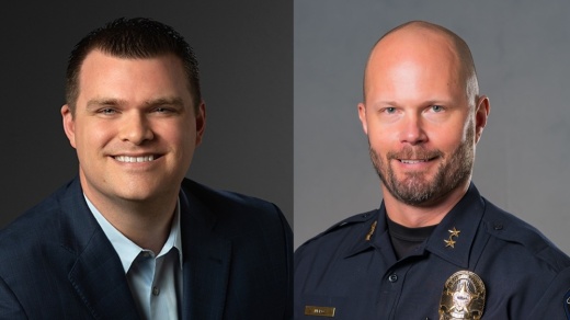 Nick Woolery, left, and Wayne Nero were both appointed assistant city managers for the city of Georgetown on Nov. 1. (Courtesy City of Georgetown)