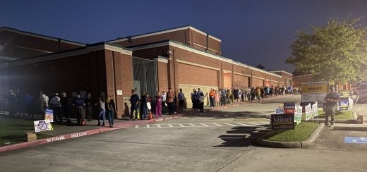 Residents in The Woodlands took part in the Nov. 2 election. (Ally Bolender/Community Impact Newspaper)