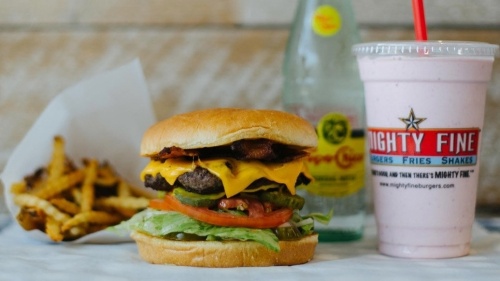 Mighty Fine Burgers, Fries & Shakes operates five locations in the Greater Austin area. (Courtesy Mighty Fine)