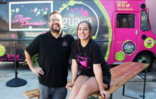 Onel Perez opened The Guava Tree Cuban Cafe & Cantina on Oct. 17, 2020, with his wife Pam (not pictured). Their daughter, Mariah Dobson, is the bar manager. (Karen Chaney/Community Impact Newspaper)