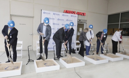 Groundbreaking for Methodist Southlake's emergency room expansion took place Nov. 4. (Courtesy Methodist Health System)