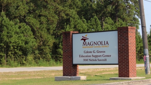 Magnolia ISD temporarily paused enforcement of its gender-based grooming policies Nov. 4. (Community Impact staff)