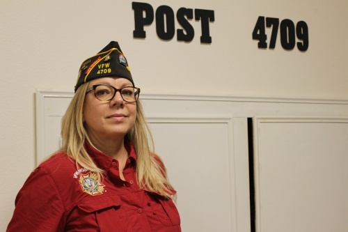 Kelly Glass joined the military in 1988 and served in the Air Force for 10 years, Glass said, doing two tours in Korea and spending time in Saudi Arabia. (Chandler France/Community Impact Newspaper)